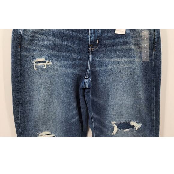 New NWT Lane Bryant Low Rise Boyfriend Jeans Dark Wash Size 18 - Picture 4 of 10